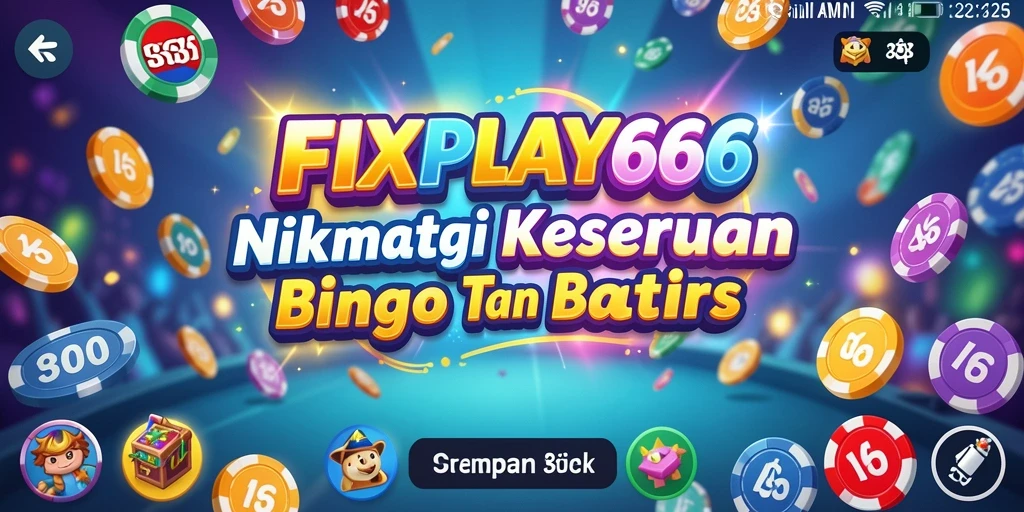 Screenshot FIXPLAY666 menampilkan pemain yang bersemangat saat bermain Bingo.