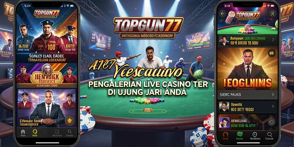 Gameplay menegangkan di TOPGUN77 Live Casino.